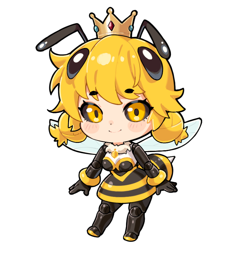 The Queen — HexTac mascot